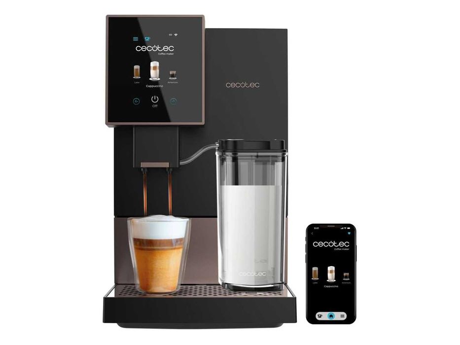 Кафеавтомат Cecotec Cremmaet Compactccino Connected Black Rose 1350W