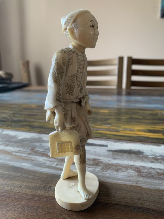 Окимоно Okimono японска фигура Мейджи период 19-ти век