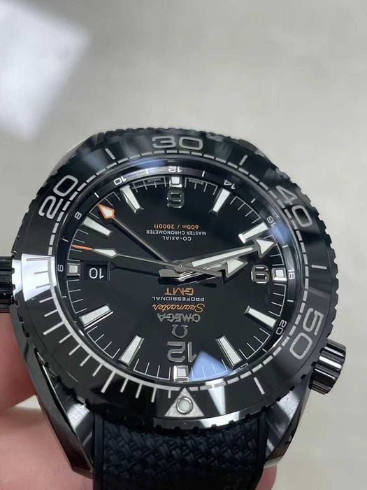 omeg seamaster gmt deep black