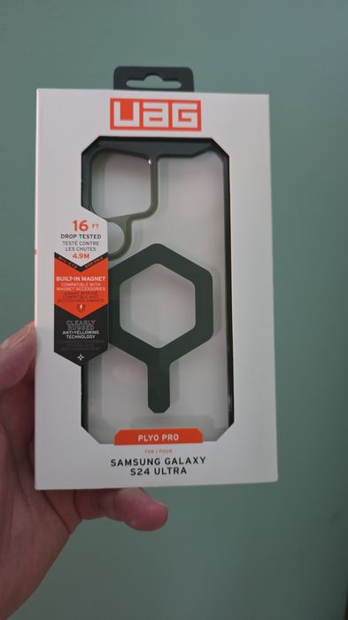 Samsung S24 Ultra Gray Stare Foarte Bună Fullbox Husă UAG