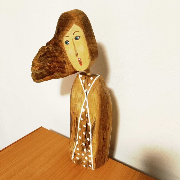 Decoratiune handmade din lemn