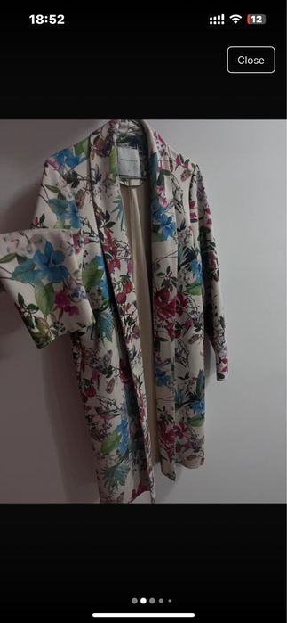 palton superb din piele intoarsa