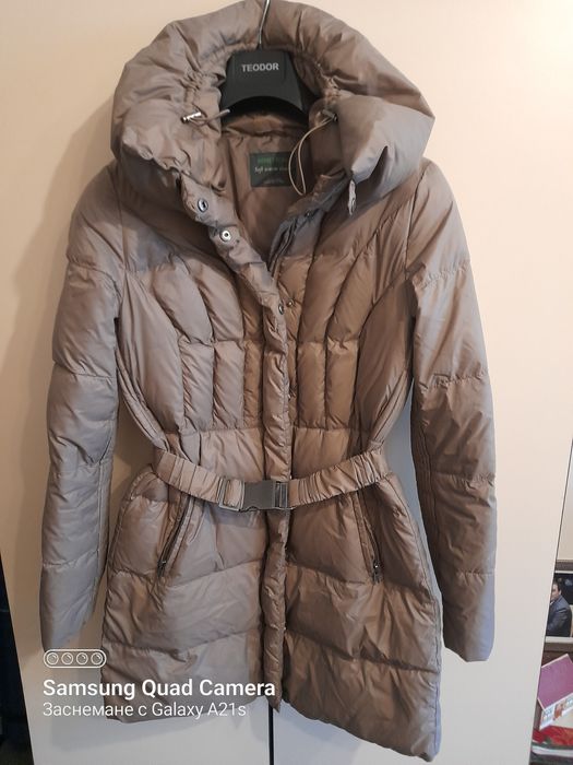 Дамско яке с гъши пух