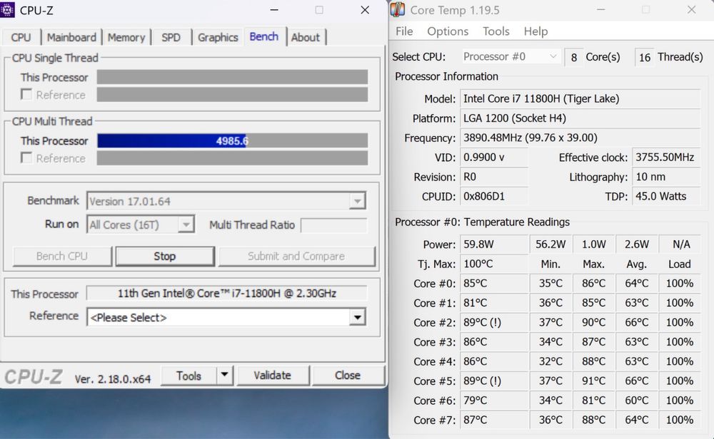 Vand Laptop Gaming | MSI AERO | I7-11800H | RTX 3060 | 4K OLED