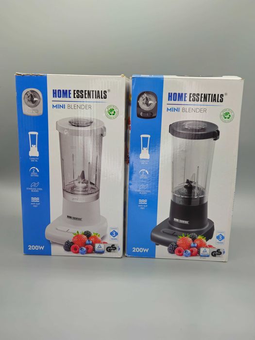 Мини блендер Home Essentials 200W,500 мл,2 скорости,компактен и удобен