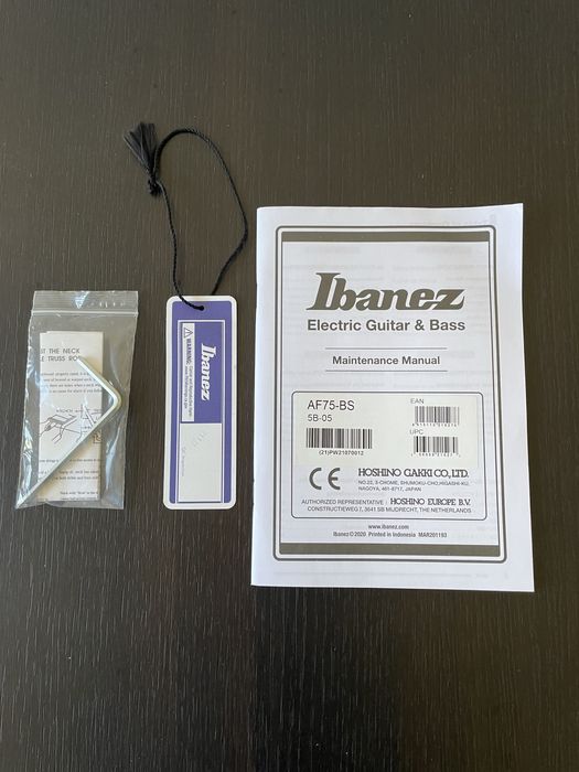 Chitara Semiacustica Ibanez AF75-BS