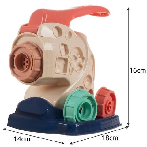 Set Plastelina Kruzzel Masina Mare de Paste /Storcator + 10 Plasteline