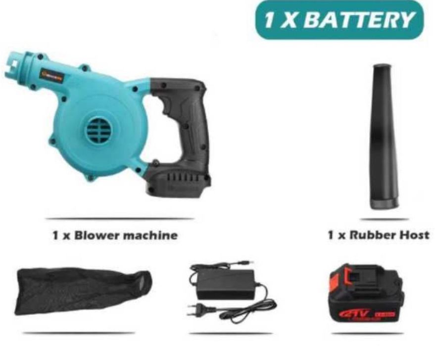 Suflanta si Aspirator41V  18000 RPM viteza Maxima Sac