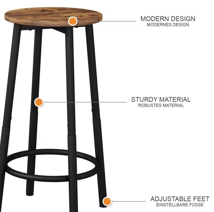 Комплект два бар стола 6718
