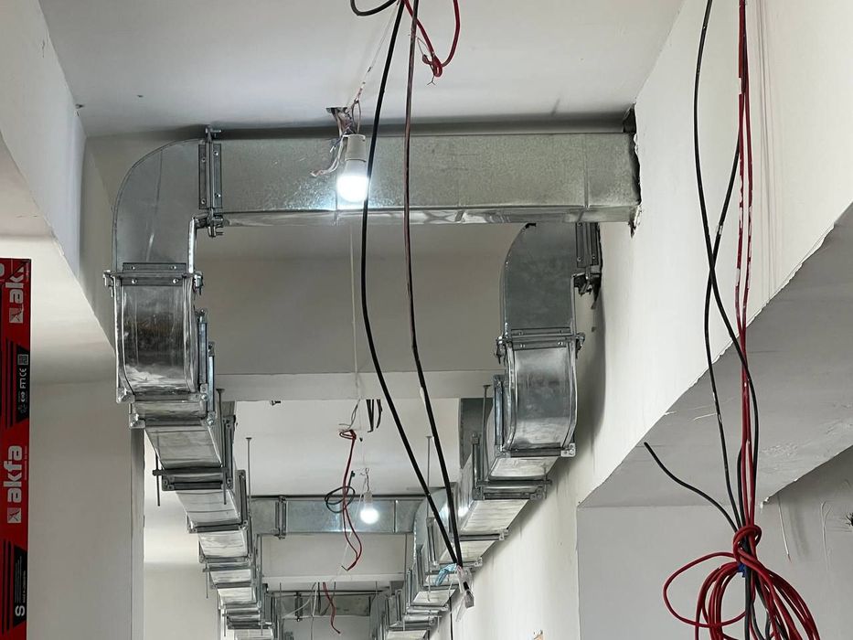 Изготовим и проведём приточно-вытежные системы вентиляции