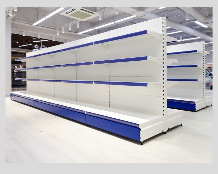 Стеллаж металлический сборный, полка стеллаж, полка металлическая tats