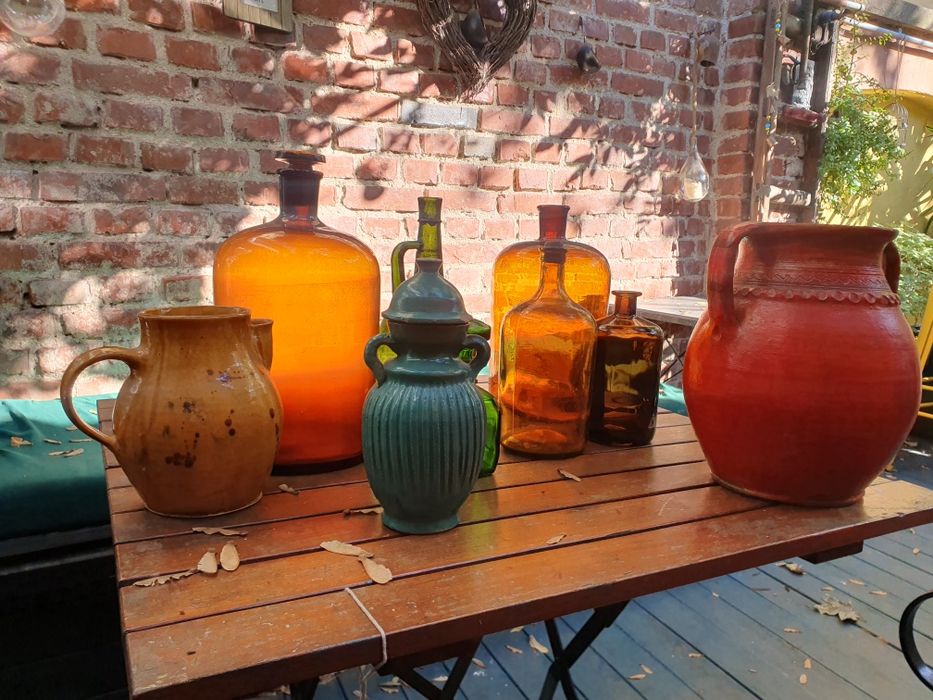 Sticle farmacie decor