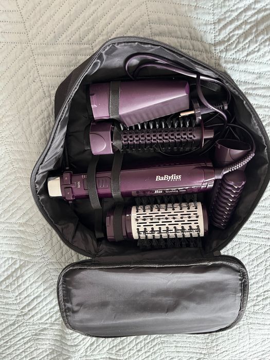 Vând perie rotativă/multistyler BaByliss Paris Brushing 1000, cu putere de 1000 W.