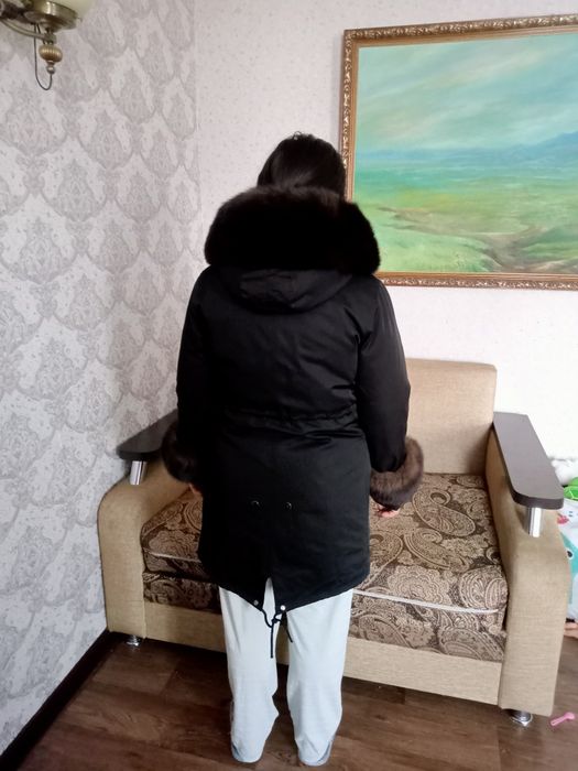 Парка   меховая.