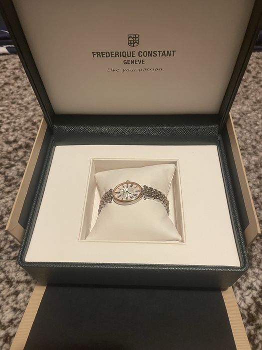 Vand ceas dama original “FREDERIQUE CONSTANT” nou