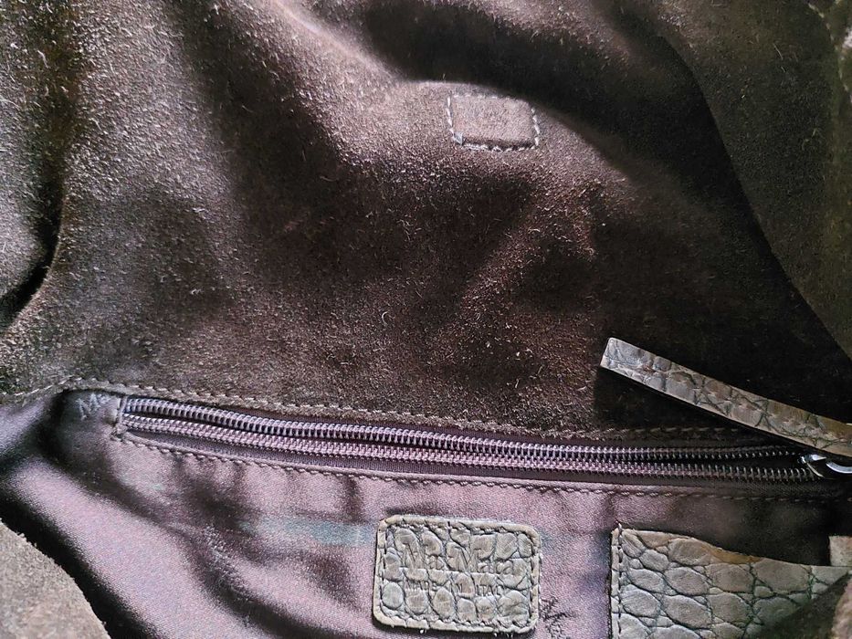 Чанта велур Max Mara НАМАЛЯВАМ