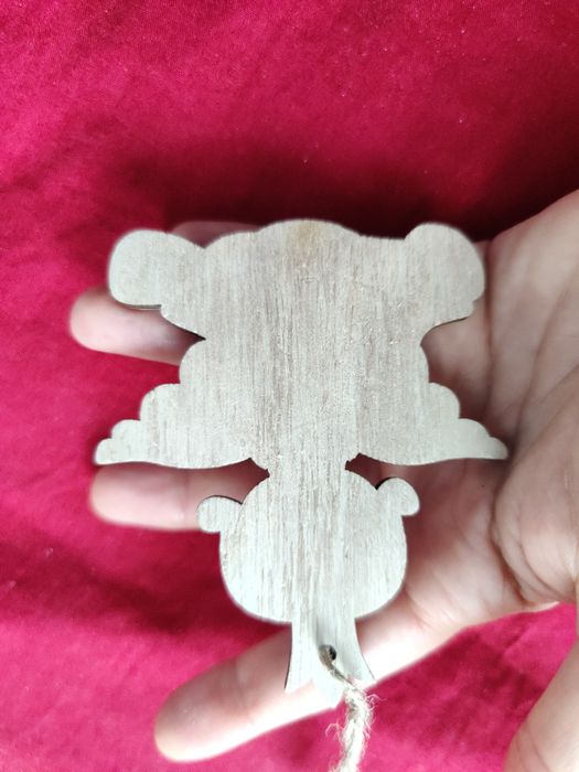 Apa de toaleta+ glob lemn