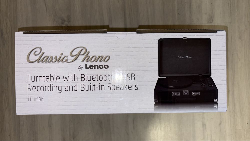 Pick-up Lenco TT-115 Negru *SIGILAT* *NOU*