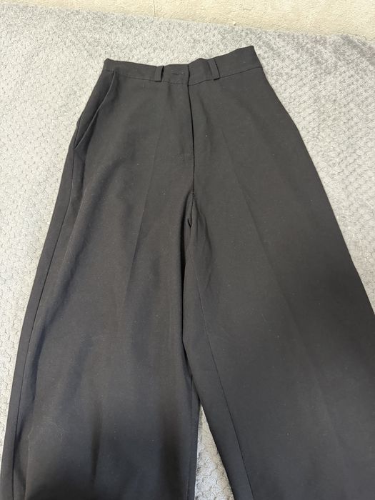 брюки палаццо прямые