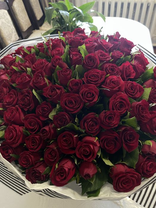 букет из 101 розы