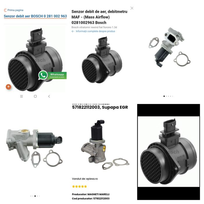 Fiat Qubo 1.3 Multijet diesel piese