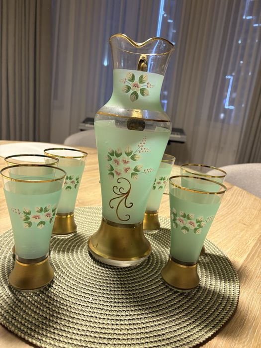 Бокалы графин Чехия Богема