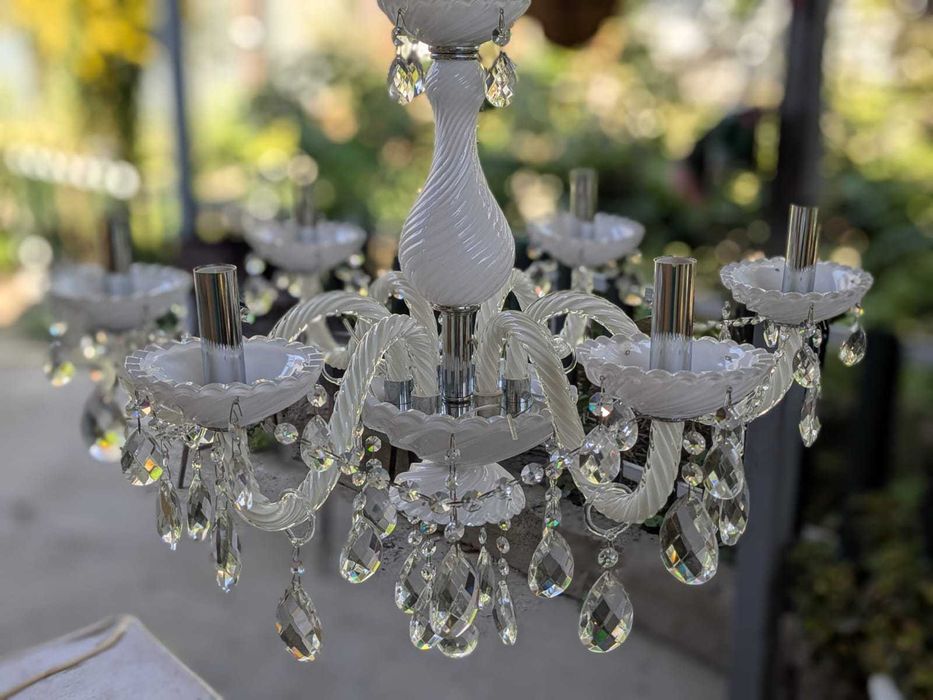 Люстра хрусталь стекло