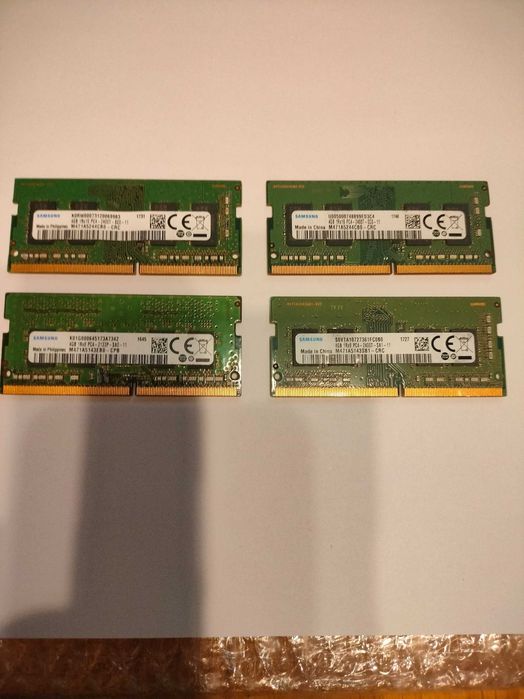 Продавам Рам Памет Samsung За Лаптоп, 4GB DDR4 SODIMM на 2400Mhz