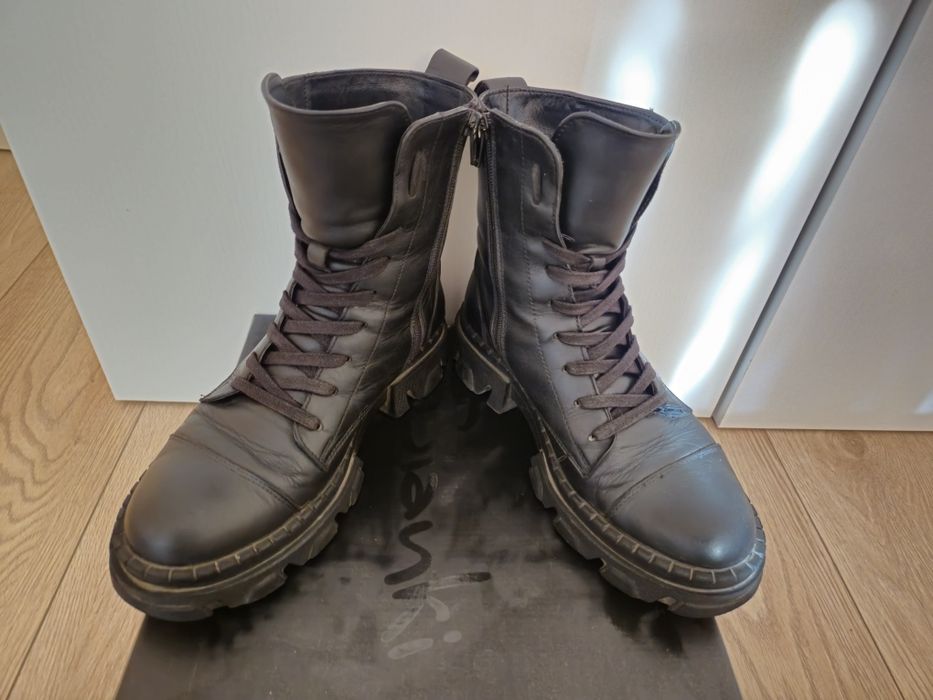 Кожени боти Bianki - естествена кожа