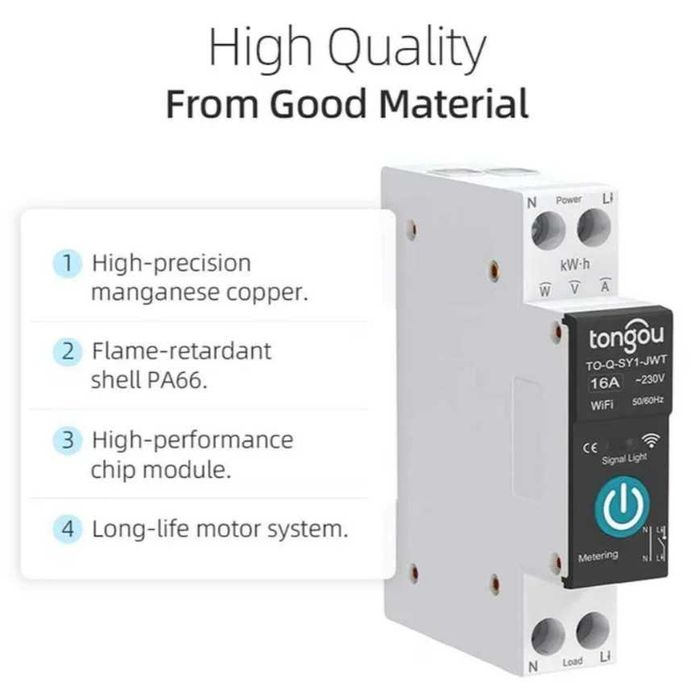 Sigurante Smart WiFi 16A 25A 32A 50A 63A 230V & 400V