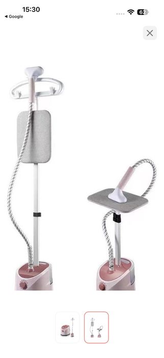 Отпариватель SC-618 розовый