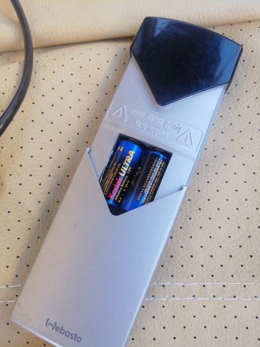 Telecomanda webasto T60, sirocou