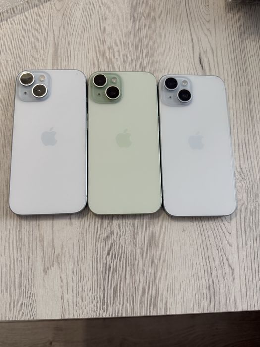 iPhone 15 Green si Blue 128 si 256 Gb!