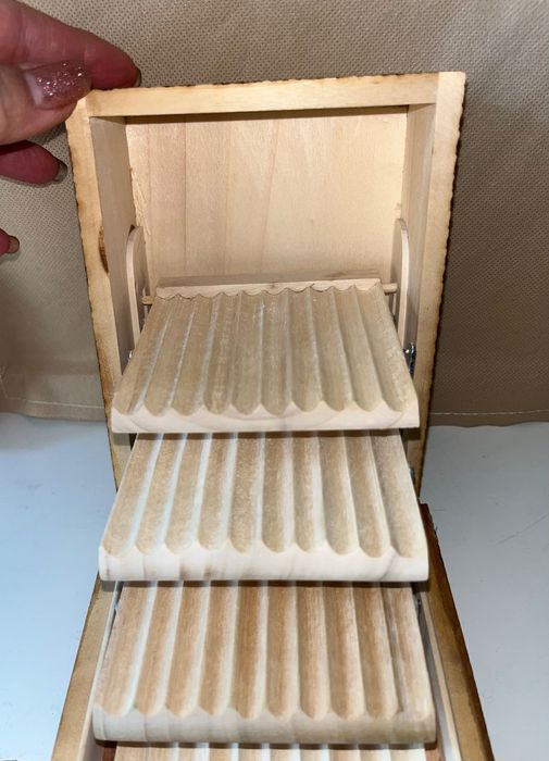 Дървена кутия за цигари от 80те години