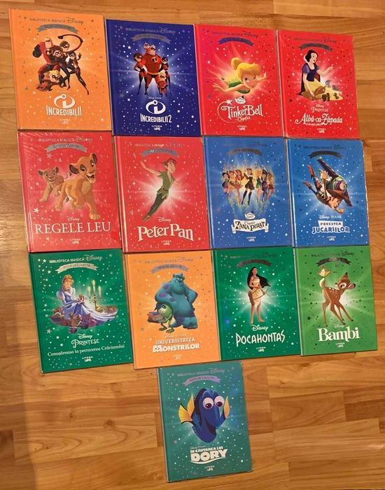 Carti Biblioteca Magica Disney. Editie de colectie