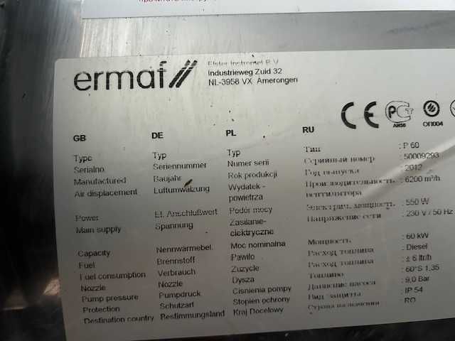 Aerotema ERMAF 60kW diesel