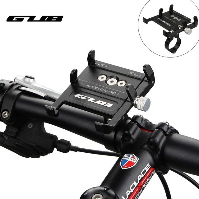 Suport aluminiu telefon bicicleta trotineta GUB Pro 7 Pro 3 prindere 6