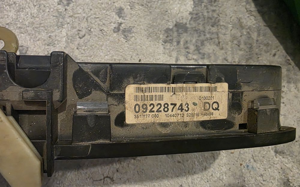 Ceasuri bord opel astra g