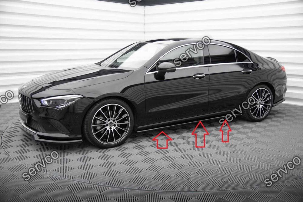 Pachet Body kit tuning Mercedes CLA C118 Coupe 2019- v1 Maxton Design
