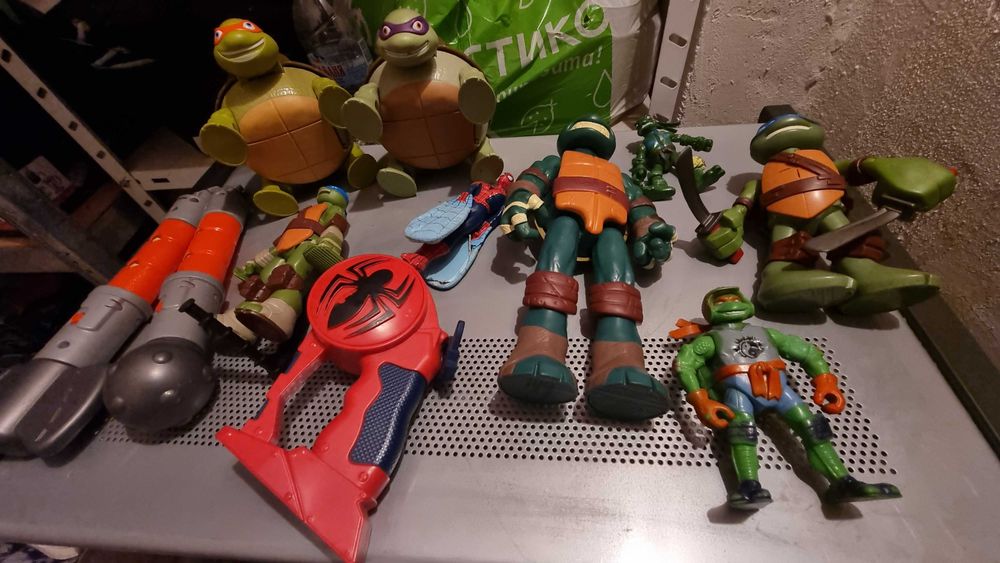 Лот детски играчки костенурки нинджа