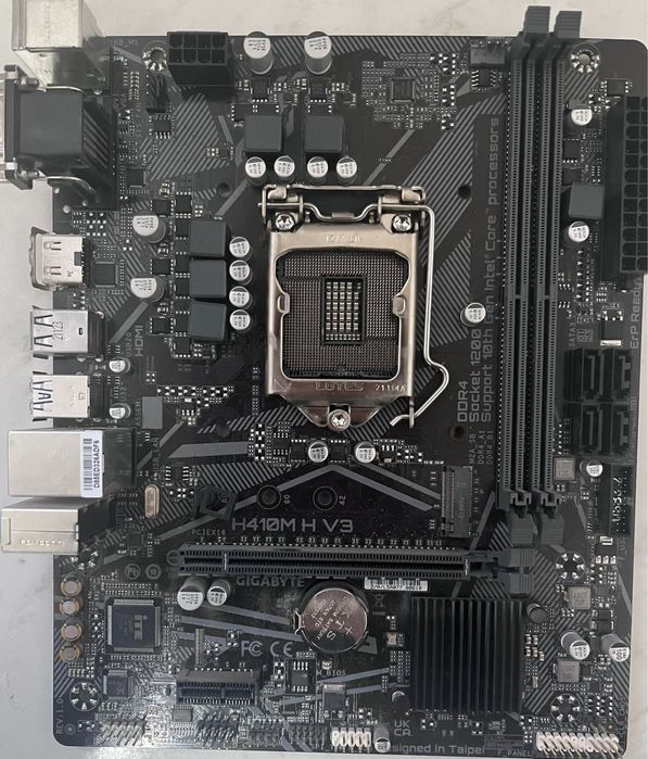 Комплект Intel i5-10400f и мат плата h410