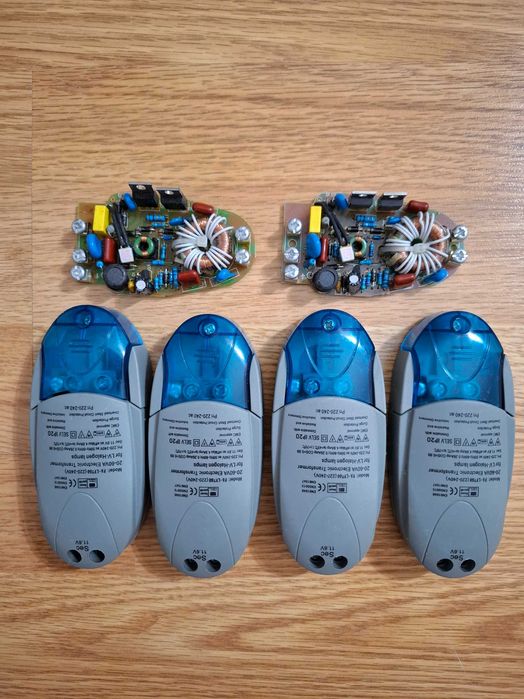 Transformatoare electronice pentru lampi cu halogen 12v