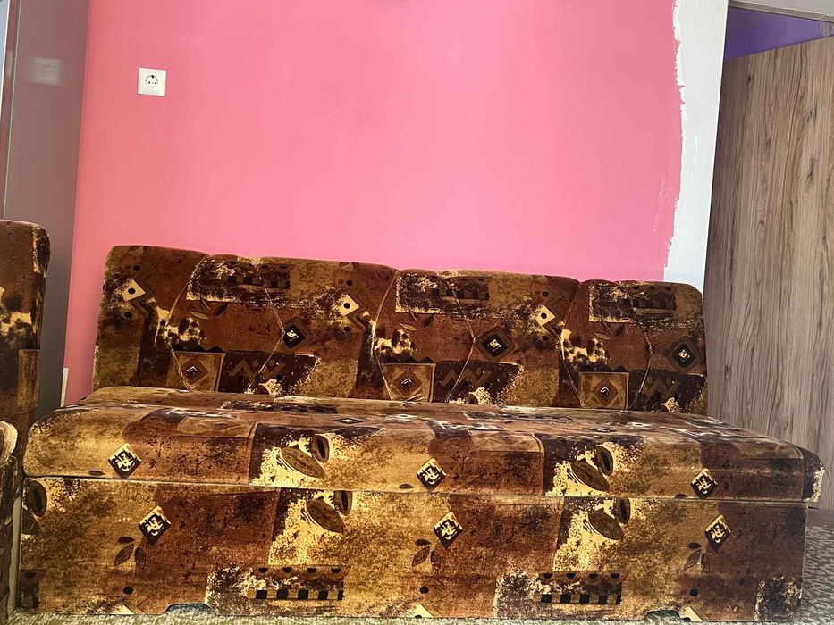 Ъглов разтегателен диван