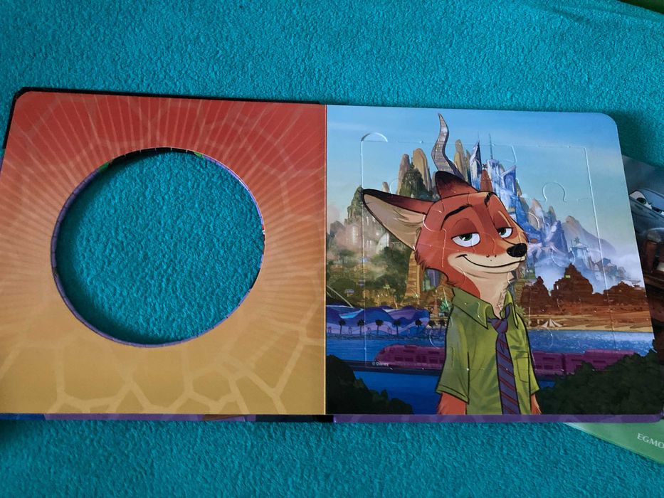 Carti Zootropolis - puzzle  si Bucsa in misiune