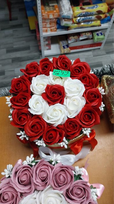 Cutii din flori de sapun