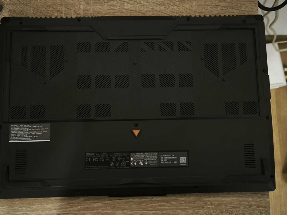 Laptop Gaming ASUS TUF A17 | Ryzen 7 7445HS | RTX 4050 6GB | 16GB DDR5