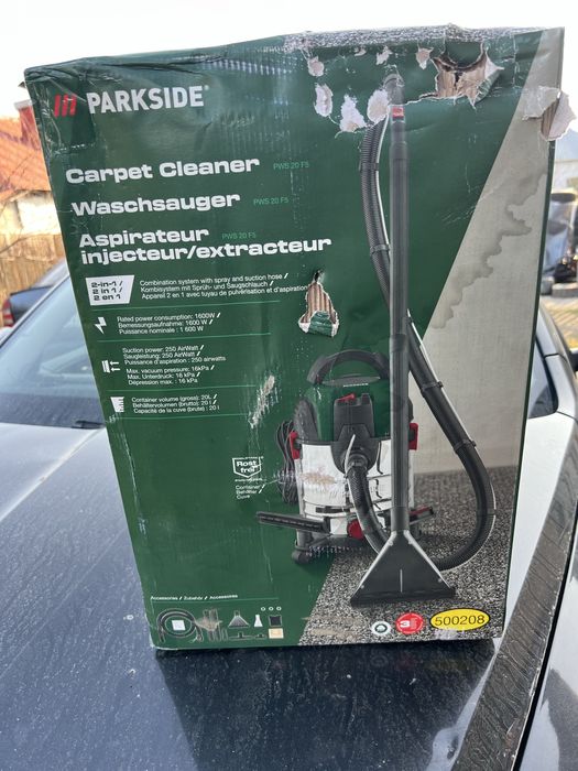 Aspiratoare parkside cu apă! Insertie extractie