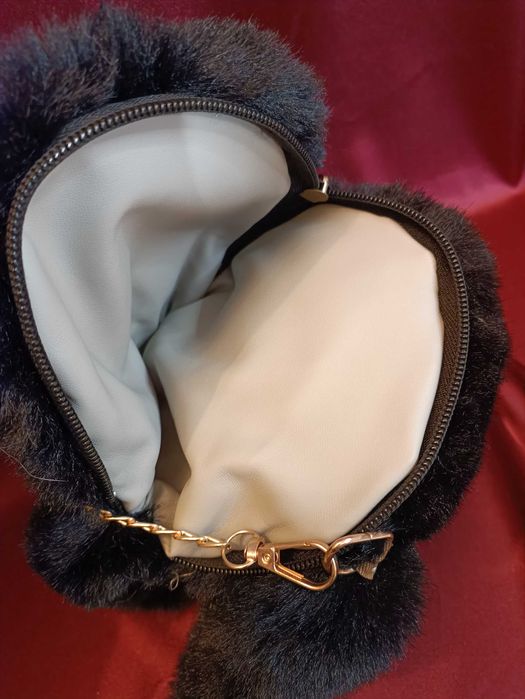 Новая зимняя  сумка-рюкзак зайка