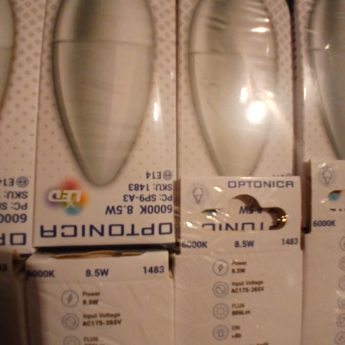 Осветление, LED прожектор, трафове 12V, лампи Е14