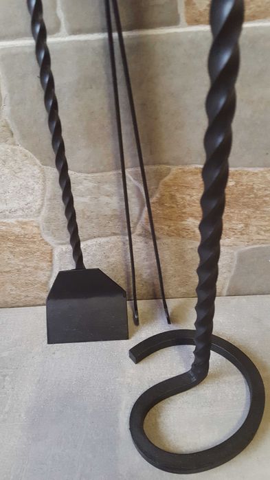 Комплект ковани прибори за камина